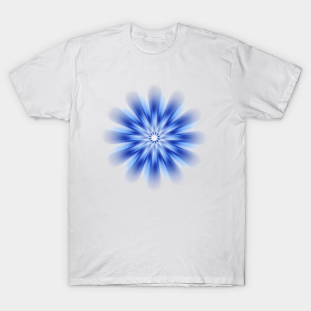 Blue Burst T-Shirt by StacyWhite